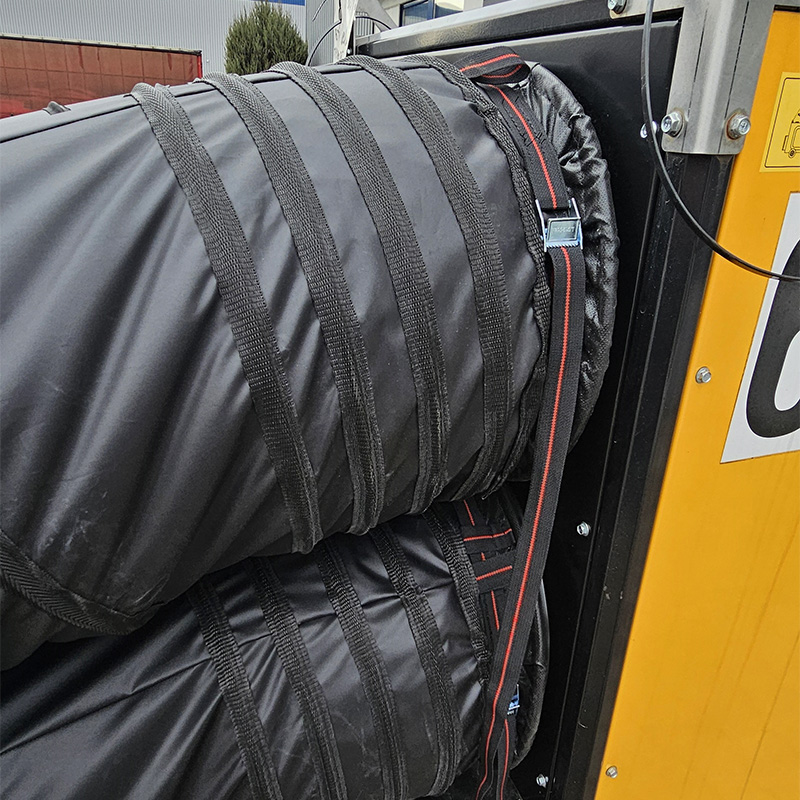 Tubulatura flexibila incalzitor, PVC-poliester-cordura, diametru 34 cm, L=7,6m, MASTER