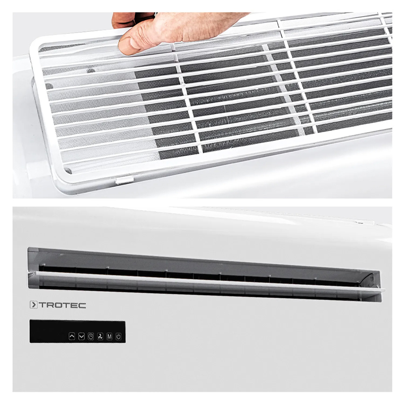 Aparat de aer conditionat de perete Trotec, PAC-W2200S, 2.2 kW, 500m³/h