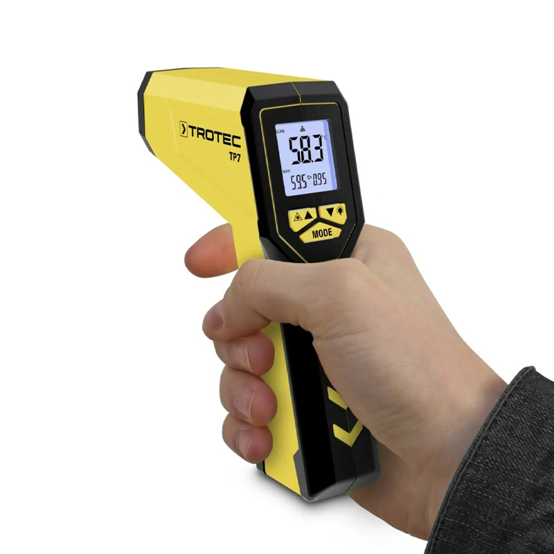 Termometru cu infrarosu, pirometru, Trotec, TP7, multipunct cu laser