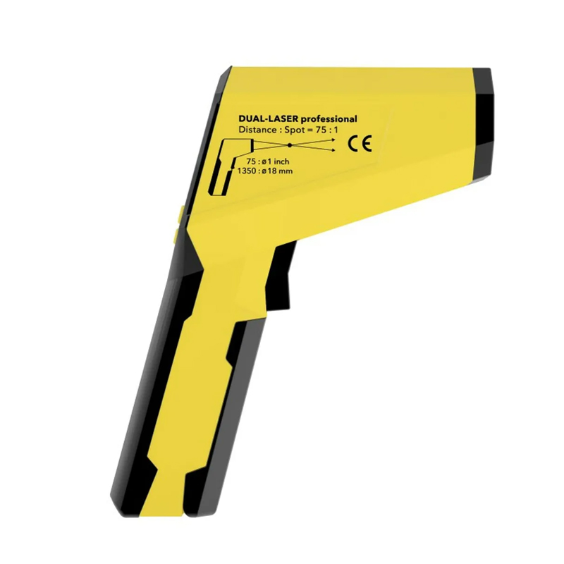 Termometru cu infrarosu, pirometru profesional, Trotec, TP10, multipunct cu laser