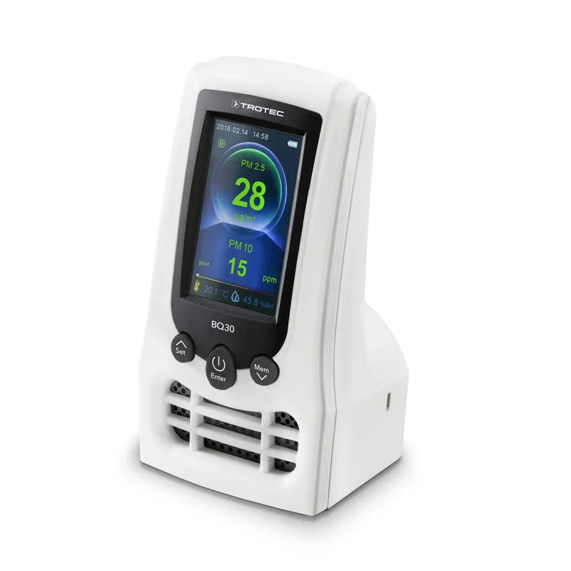 Monitor de calitate a aerului CO2 si de masurare a particulelor, Trotec, BQ30