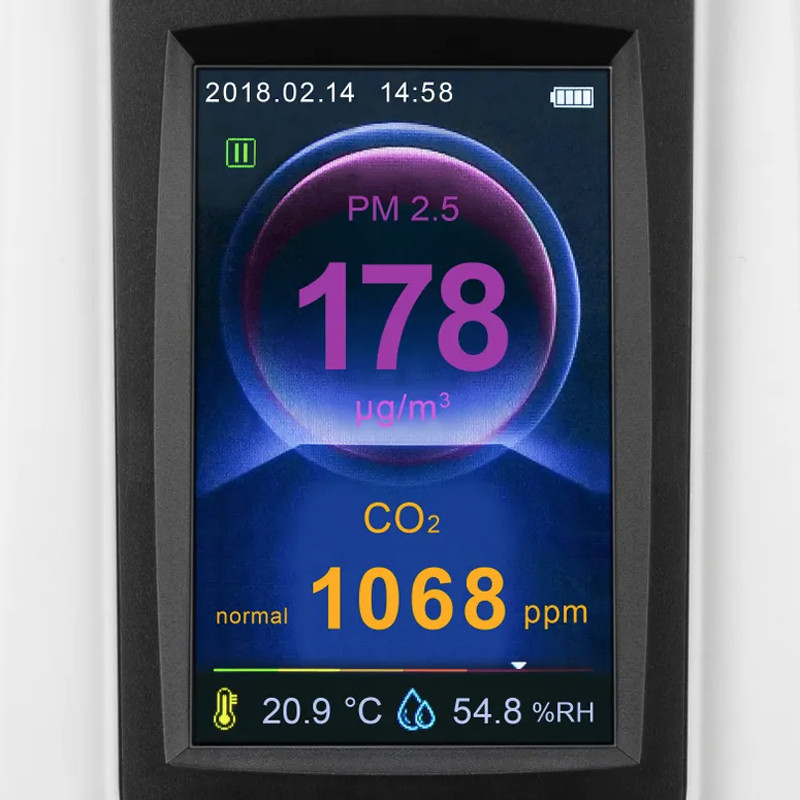 Monitor de calitate a aerului CO2 si de masurare a particulelor, Trotec, BQ30