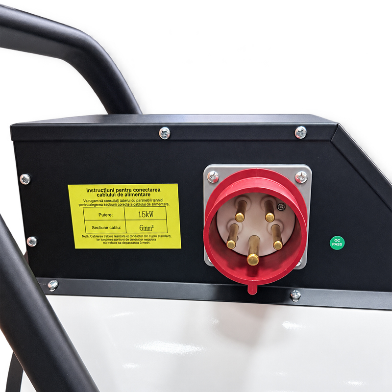 Incalzitor electric rotund, 15kW, 380V, AirTehnik ER15-R