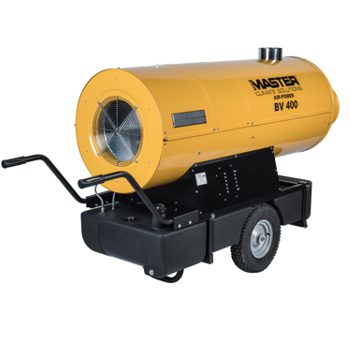 Încălzitor cu motorină MASTER BV 400 - 110kW, ardere indirecta, generator aer cald industrial
