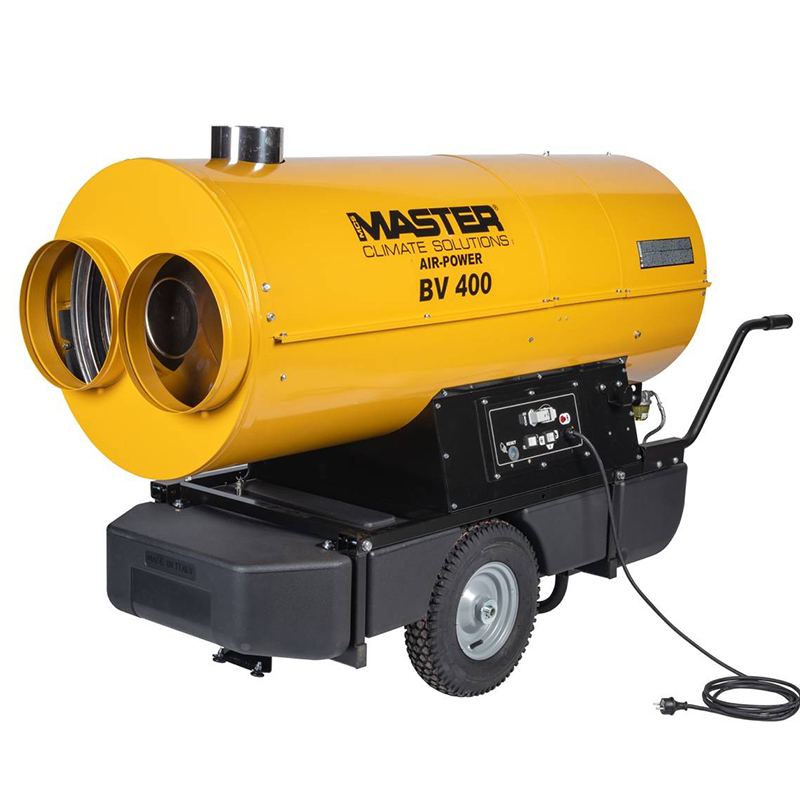 Încălzitor cu motorină MASTER BV 400 - 110kW, ardere indirecta, generator aer cald industrial