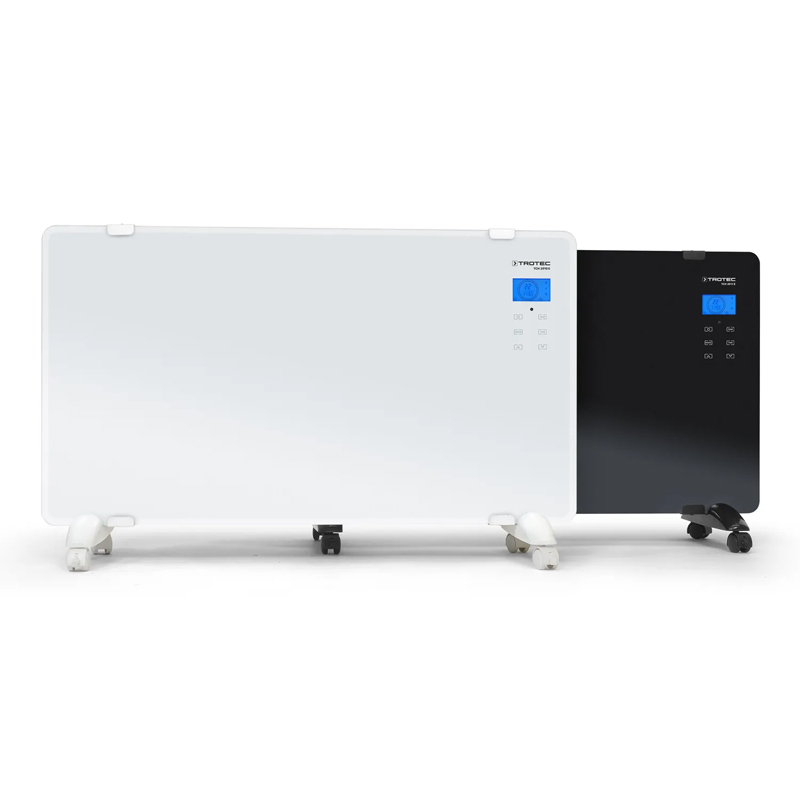 Convector electric din sticla TROTEC TCH 2010E Design - 2000W, alb, cu telecomanda