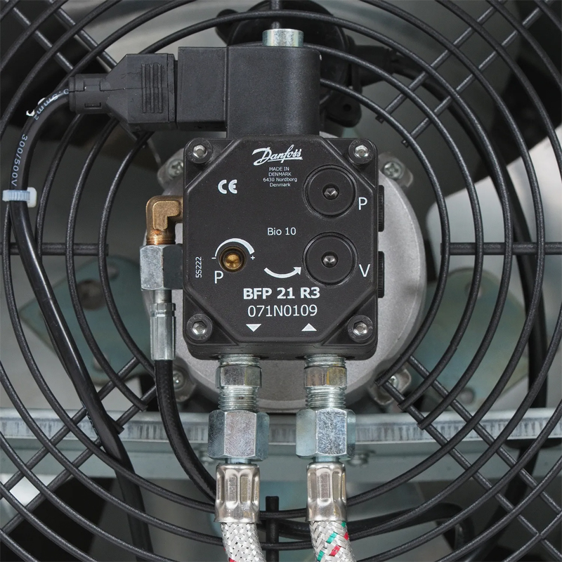 Incalzitor cu motorina cu ardere directa 100kW, TROTEC tip IDE100D