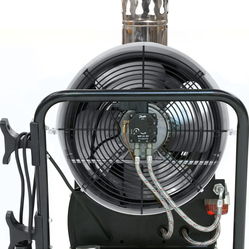  Incalzitor cu motorina cu ardere indirecta, 60kW, TROTEC tip IDE60