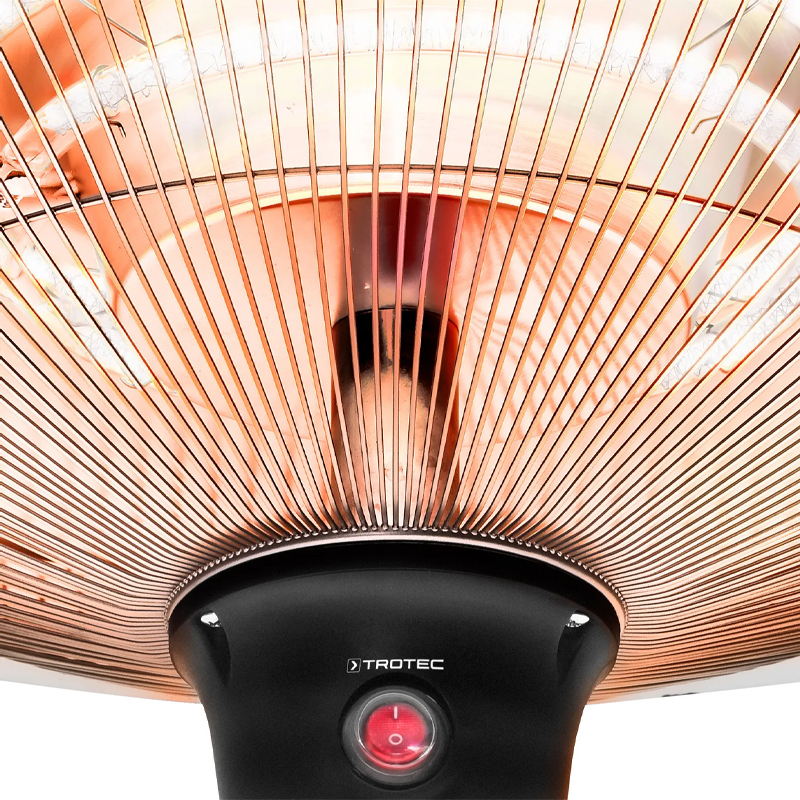 Incalzitor electric cu infrarosii de tavan, TROTEC tip IR2000SC