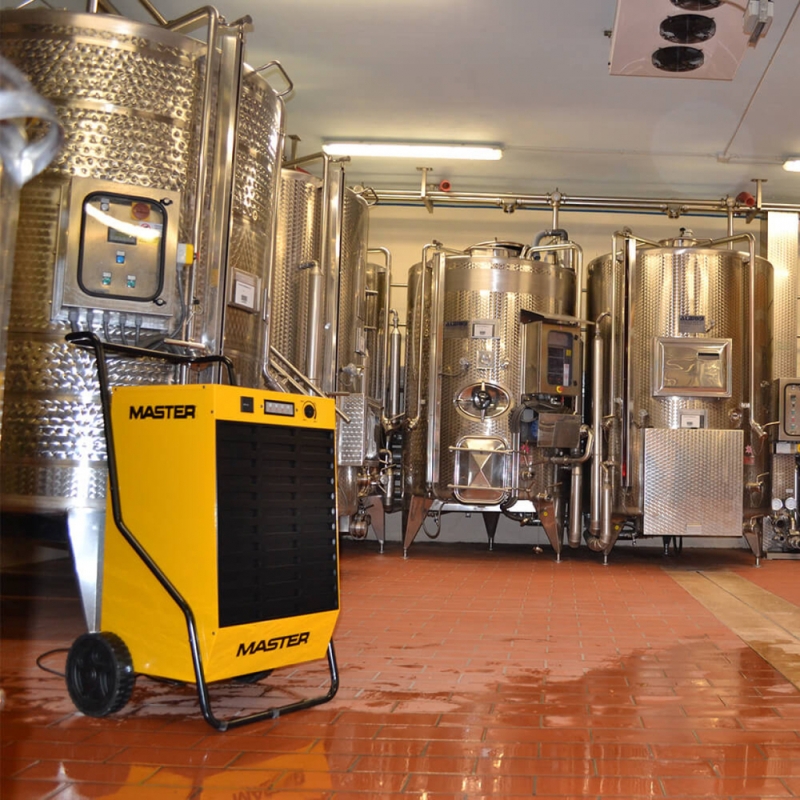 Dezumidificator profesional Heavy-Duty, 52l/24h, Master, tip DH62