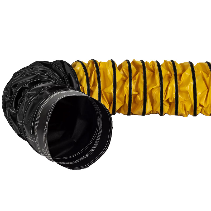 Tubulatura flexibila incalzitor, PVC, diametru 35,5 cm, L=7,6 m, Trotec