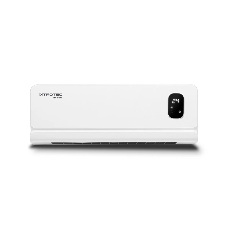 Incalzitor electric de perete Trotec TFC-W27E, 2kW, cu ventilator si telecomanda/termostat digital