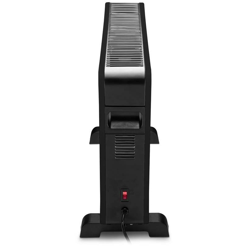 Convector electric TROTEC TCH 2311E Design Drept - 2300W, negru, cu telecomanda