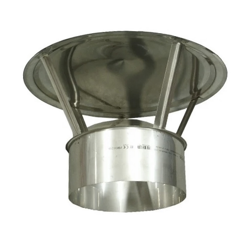 Pălărie coș fum MASTER -  Ø150 mm, INOX