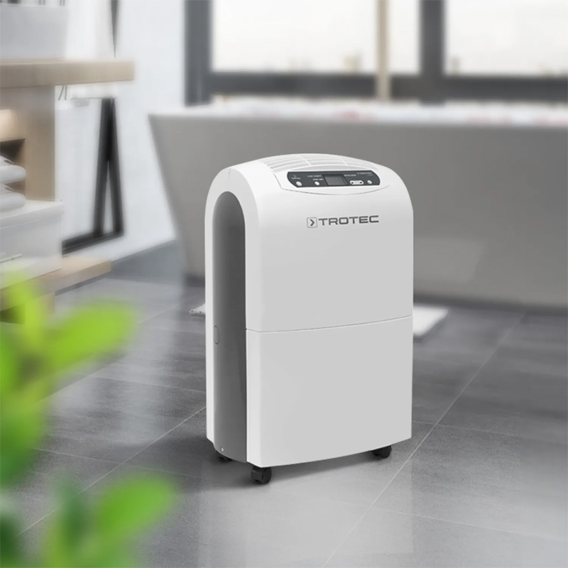Dezumidificator pentru casa si birou, 30l/24h, Trotec, TTK100E, cu sistem de dezghetare cu gaz fierbinte