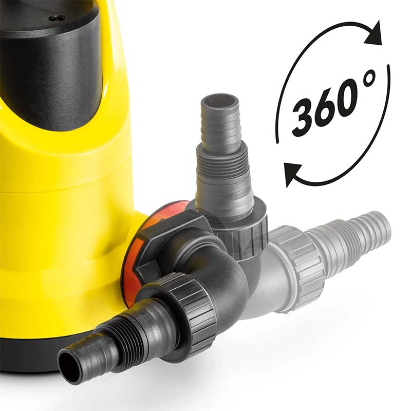 Pompa submersibila pentru apa curata 400W, 7300 L/h, TROTEC TWP 4006 E