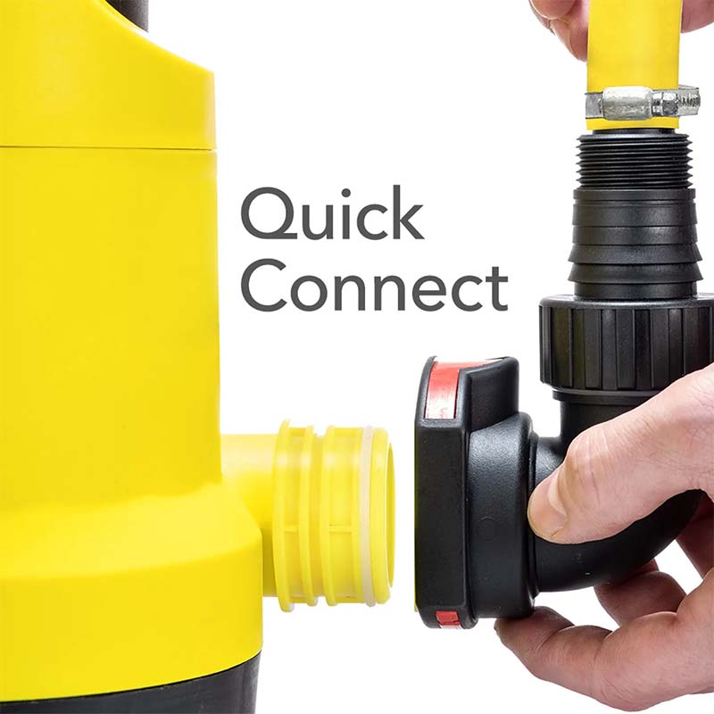 Pompa submersibila pentru apa curata 750W, 13000 L/h, TROTEC TWP 7506 E