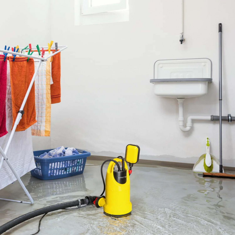 Pompa submersibila pentru apa curata 750W, 13000 L/h, TROTEC TWP 7506 E