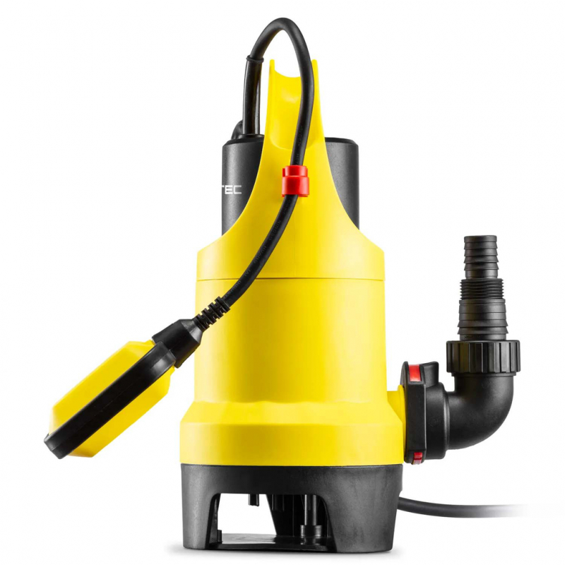 Pompa submersibila de drenaj pentru apa murdara 750W, 12500 L/h, TROTEC TWP 7536 E