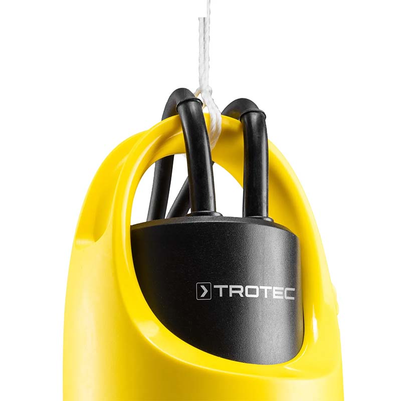 Pompa submersibila de drenaj pentru apa murdara 750W, 12500 L/h, TROTEC TWP 7536 E