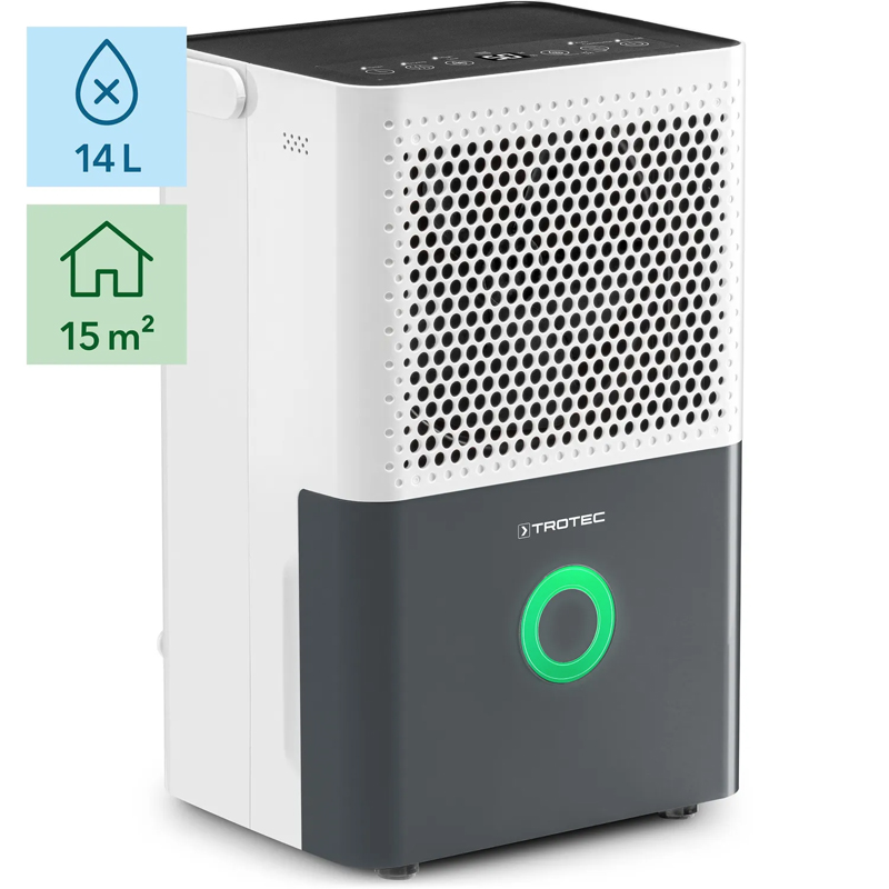 Dezumidificator pentru casa si birou, 14l/24h, Trotec, TTK33E