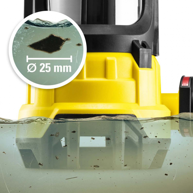 Pompa submersibila de drenaj pentru apa murdara 900W, 15000 L/h, TROTEC TWP 9000 ES