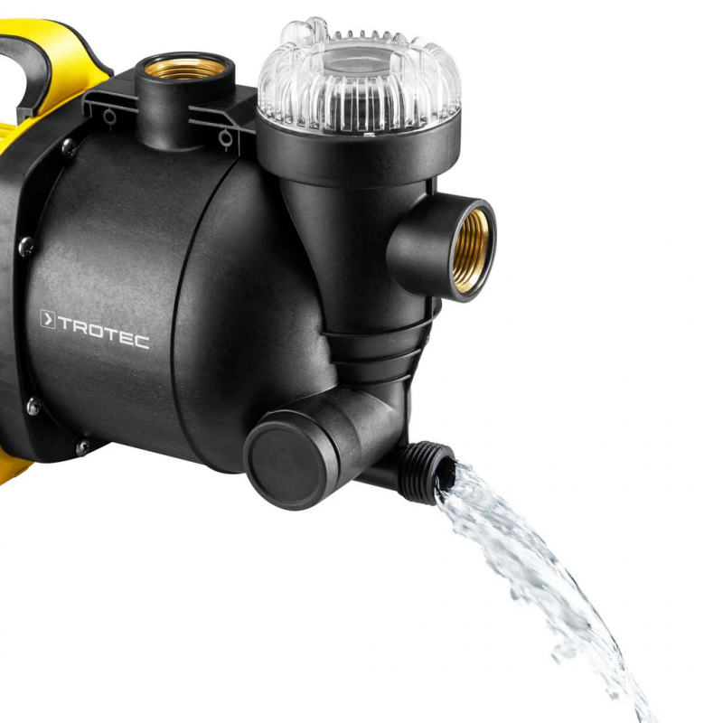 Pompa de suprafata cu filtru, 1000W, 3300 l/h, TROTEC TGP 1005 E