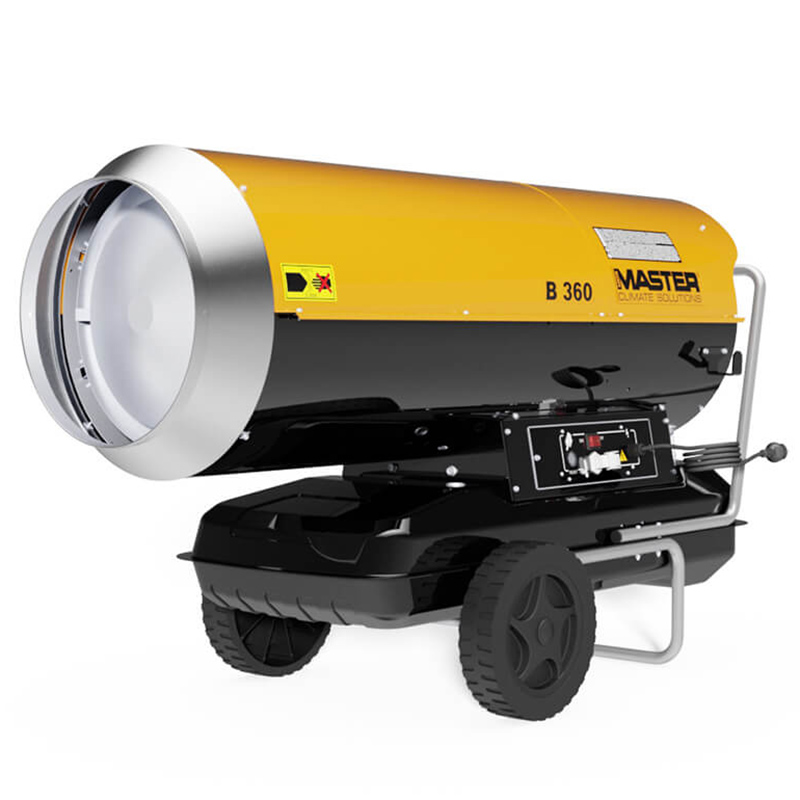 Încălzitor cu motorină MASTER B 360 - 111 kW, ardere directă, generator aer cald industrial