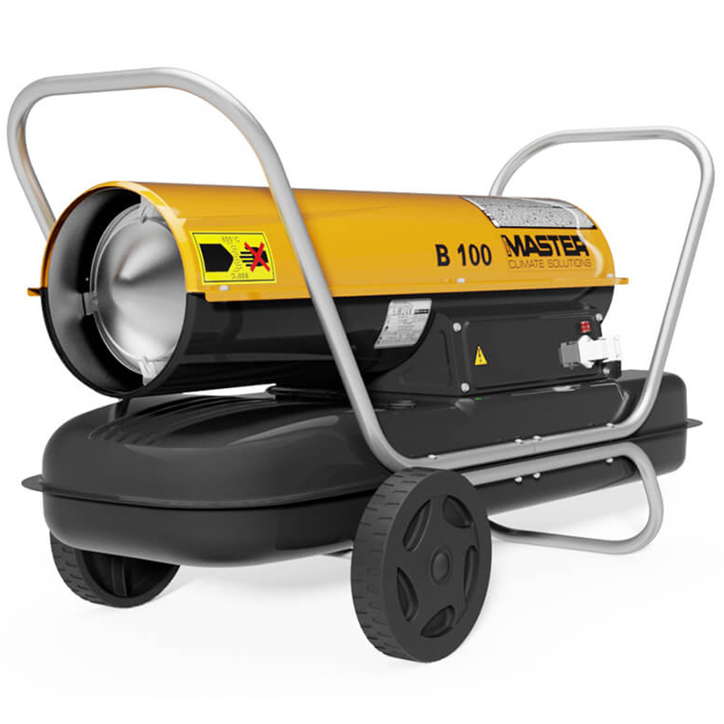 Încălzitor cu motorină MASTER B 100 CED - 29 kW, ardere directă, generator aer cald industrial