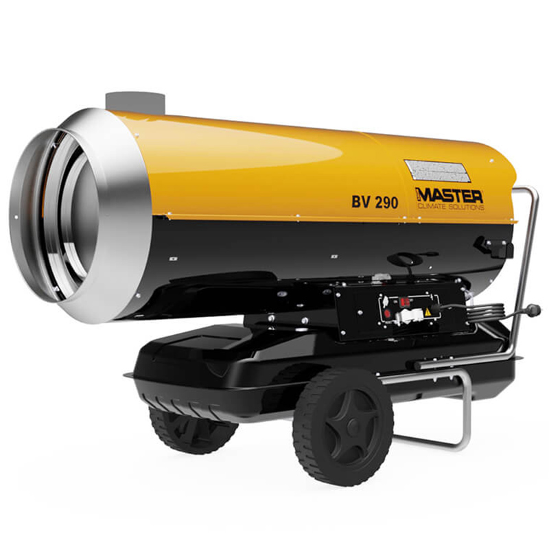Încălzitor cu motorină MASTER BV 290 - 85kW, ardere indirecta, generator aer cald industrial