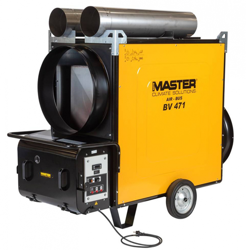 Încălzitor cu motorina Master BV471S - 136kW, o ieșire, ardere indirectă, generator aer cald industrial