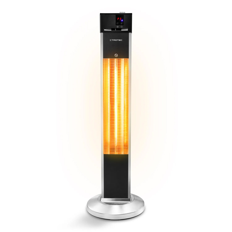 Incalzitor electric pentru terase cu infrarosii cu picior, TROTEC tip IRS2000E