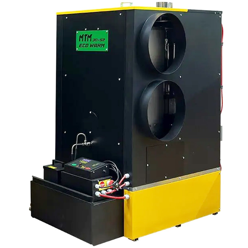 Incalzitor cu ulei ars MTM 30-52 RR ECO WARM - 52 kW, evacuare dreapta