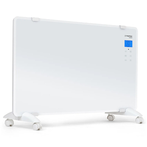 Convector electric din sticla TROTEC TCH 2010E Design - 2000W, alb, cu telecomanda