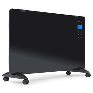 Convector electric din sticla TROTEC TCH 2011E Design - 2000W, negru, cu telecomanda