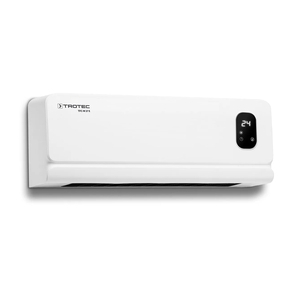 Incalzitor electric de perete Trotec TFC-W27E, 2kW, cu ventilator si telecomanda/termostat digital