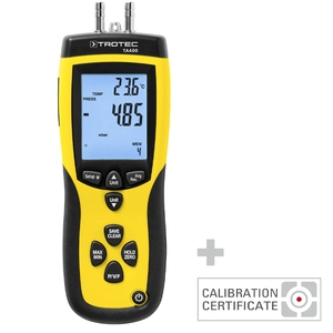 Anemometru Trotec, tip TA400, cu certificat de calibrare