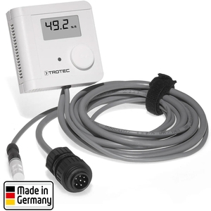 Termohigrostat extern profesional cu mufă DIN cu 7 poli, TROTEC HG 125